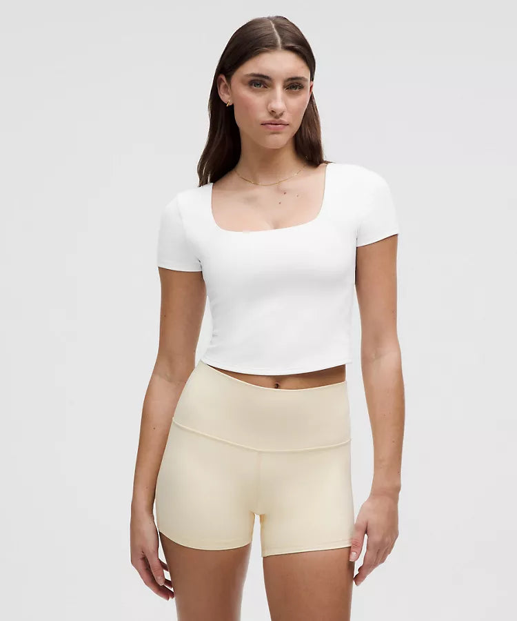 Wunder Under SmoothCover Square-Neck T-Shirt