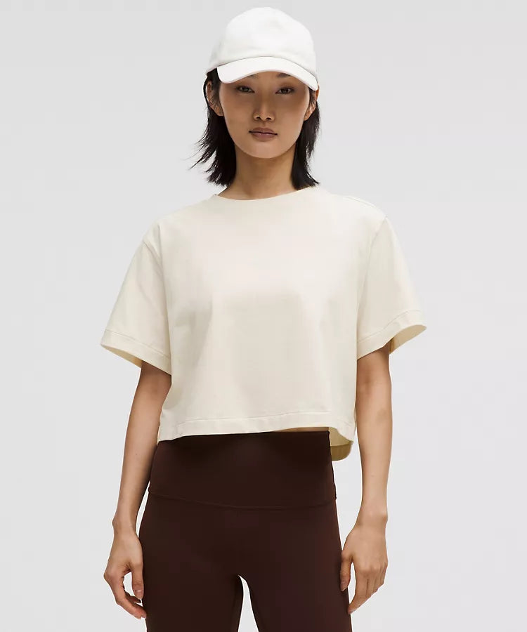 All Yours Organic Cotton Cropped T-Shirt