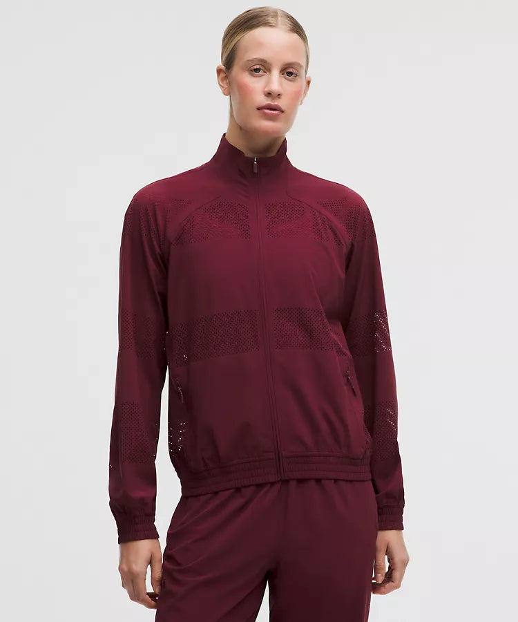Adapted State Track Jacket *Perforated Stripe