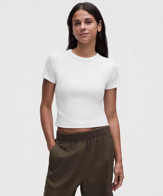 Little Ribbed Tee