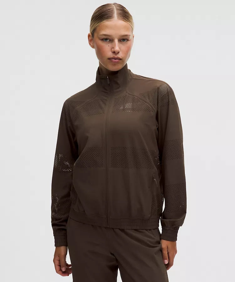 Adapted State Track Jacket *Perforated Stripe
