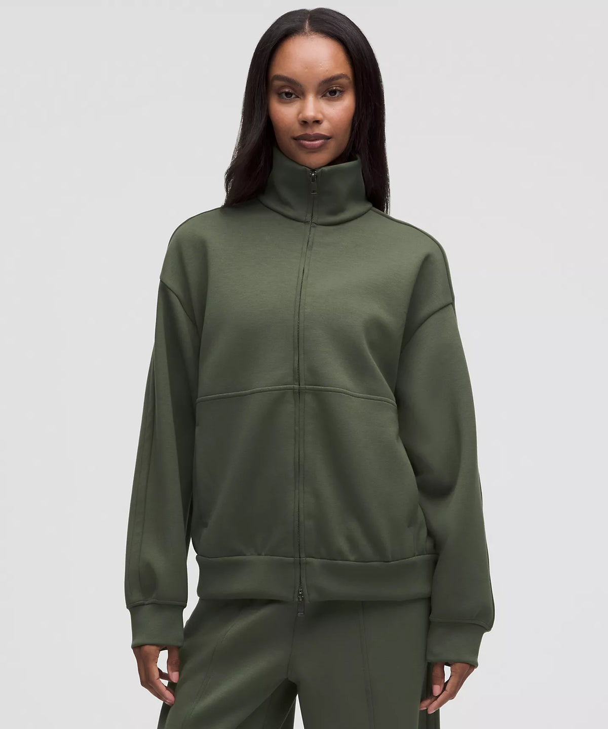 Smooth Spacer Oversized Full Zip
