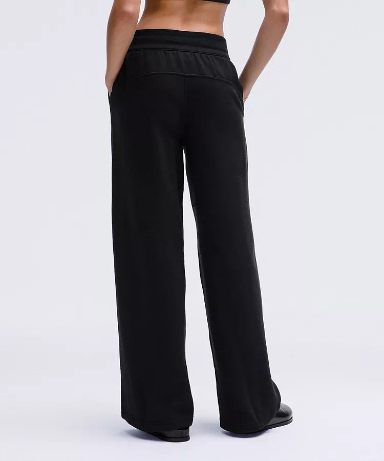 Scuba Mid-Rise Wide-Leg Pant *Regular
