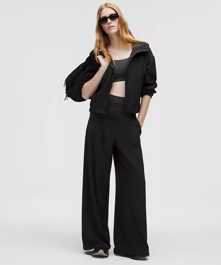 Swift High-Rise Wide-Leg Pant *Logo Waistband
