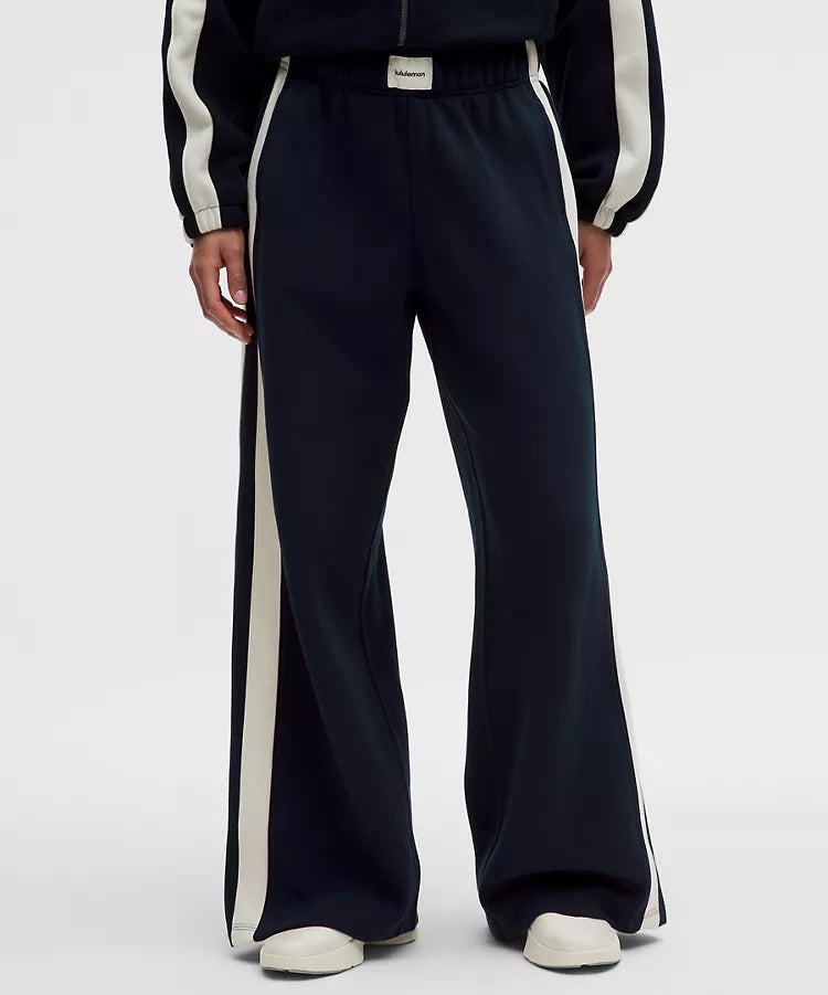 Women's Steady State Oversized Track Pant *Stripe