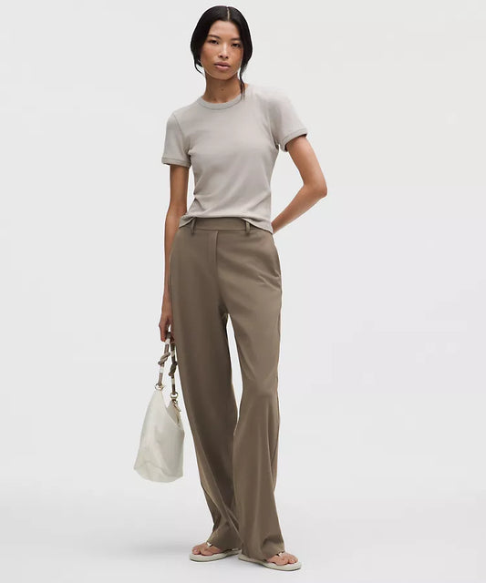 Daydrift High-Rise Straight-Leg Trouser *Short