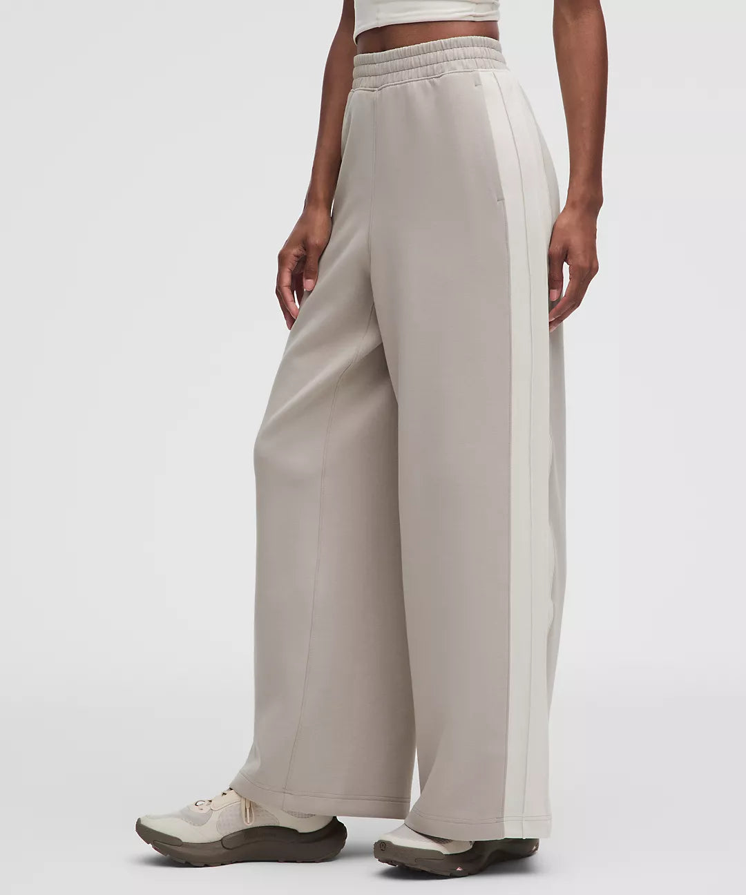 Double-Knit High-Rise Pant