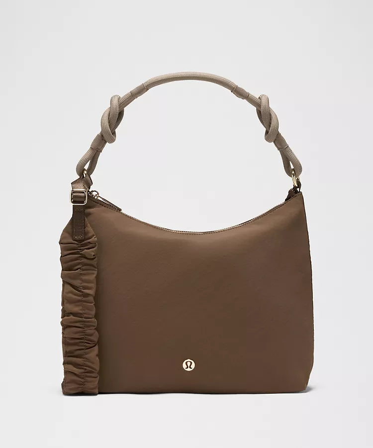 Convertible Ruched Crossbody Bag 6.5L