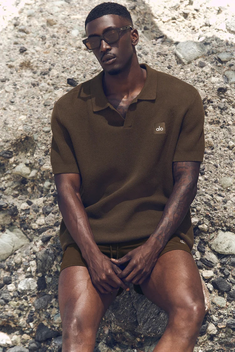 Set Sports Club Sweater Knit Polo
