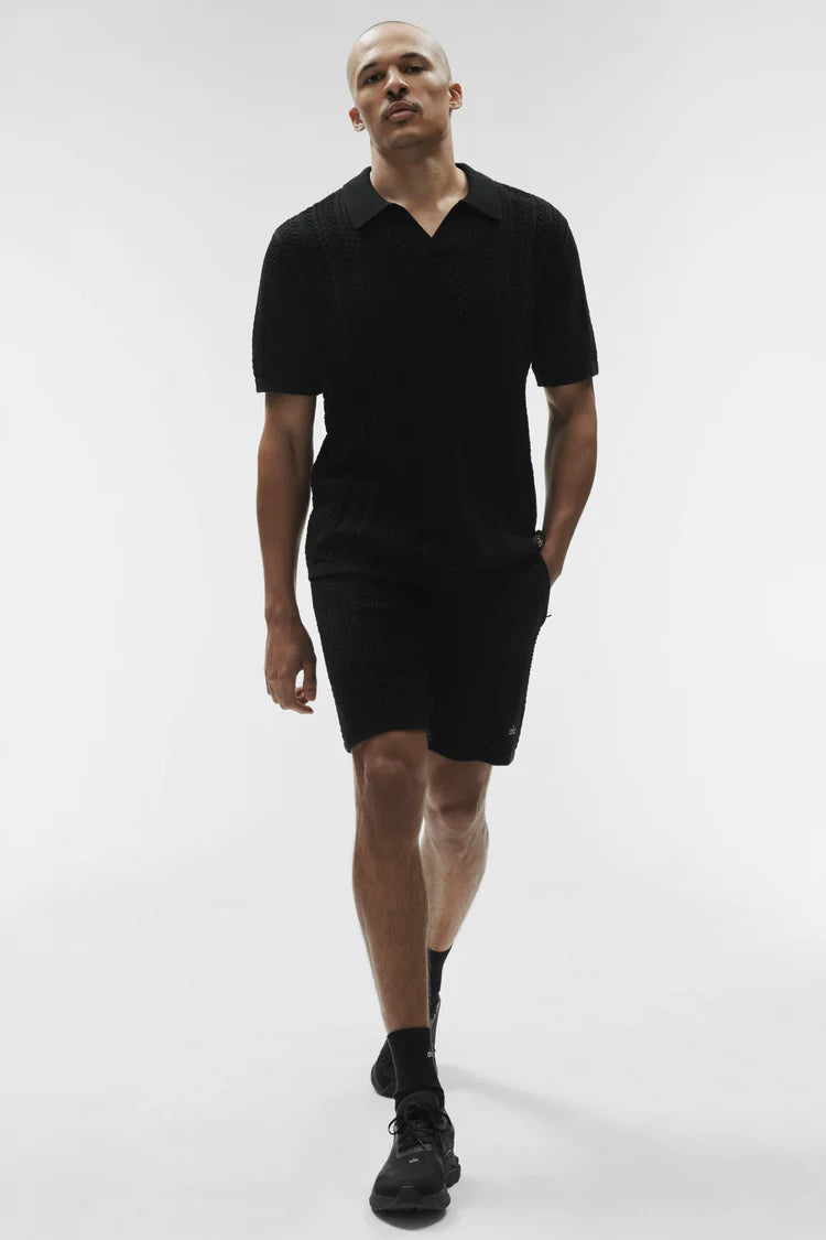 Set Coastline Knit Sleeve Polo