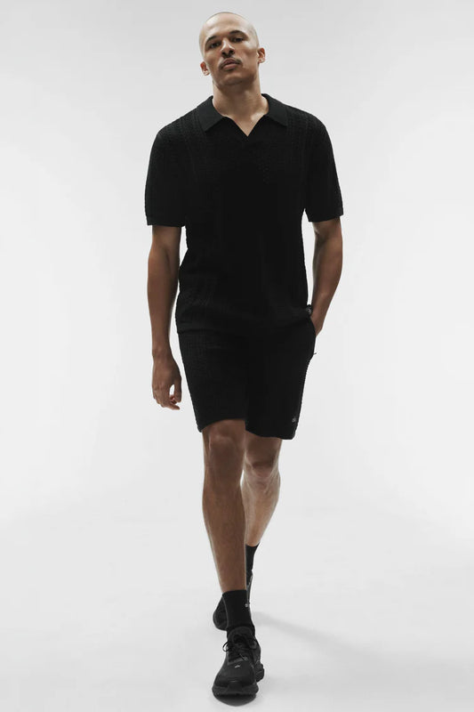 Set Coastline Knit Sleeve Polo