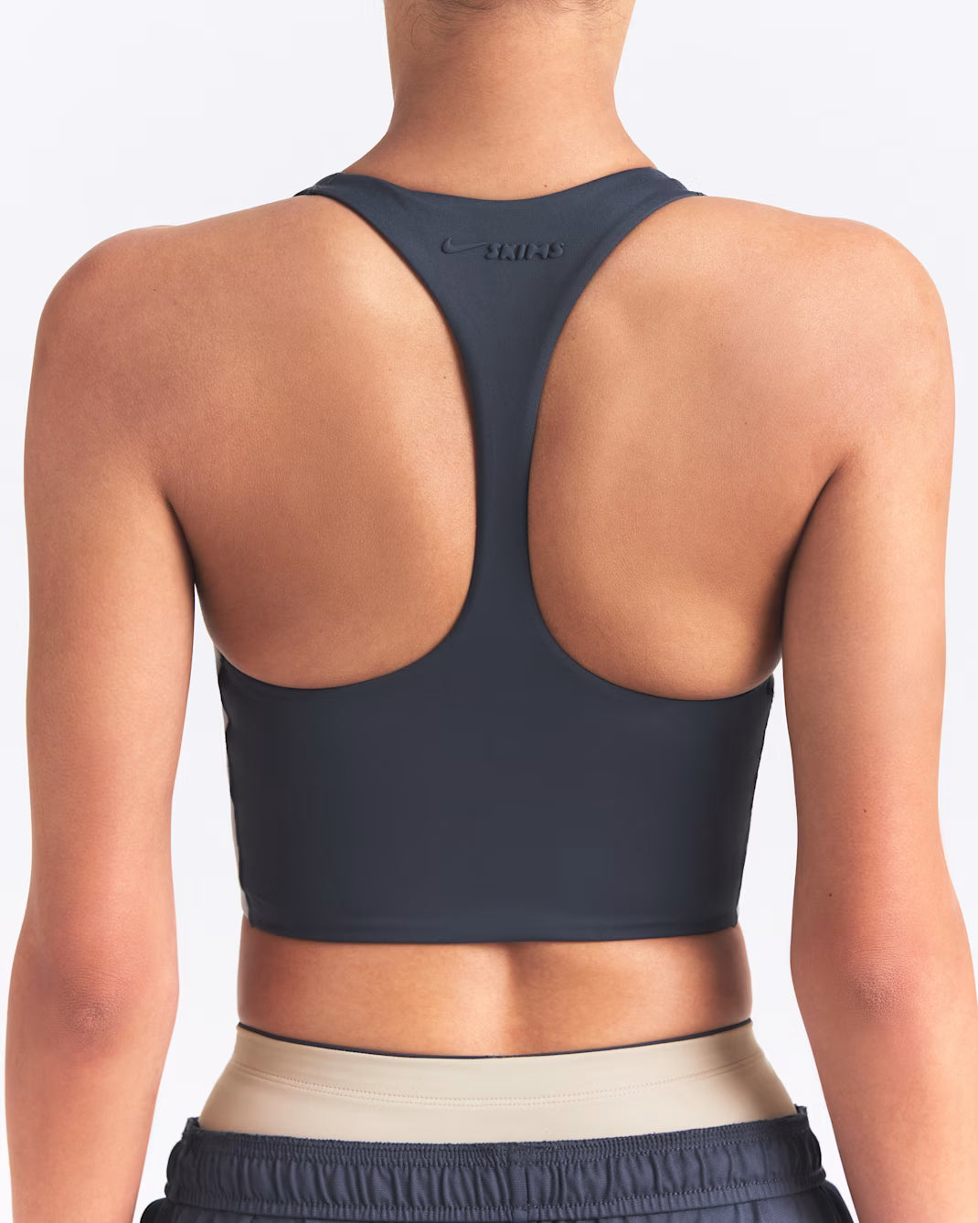 Matte Shine Mix T-Back Longline Bra
