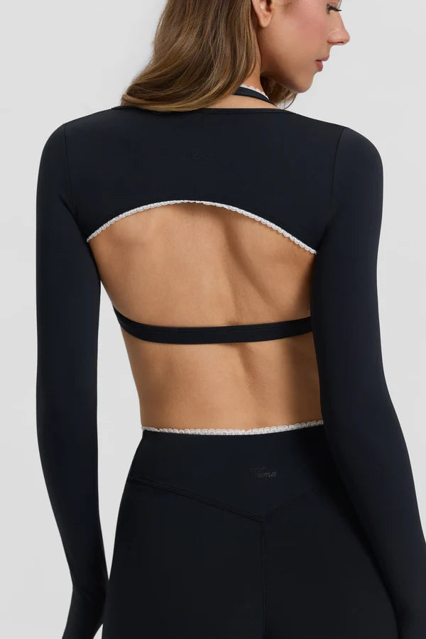 Body Soft Ribbon Shrug