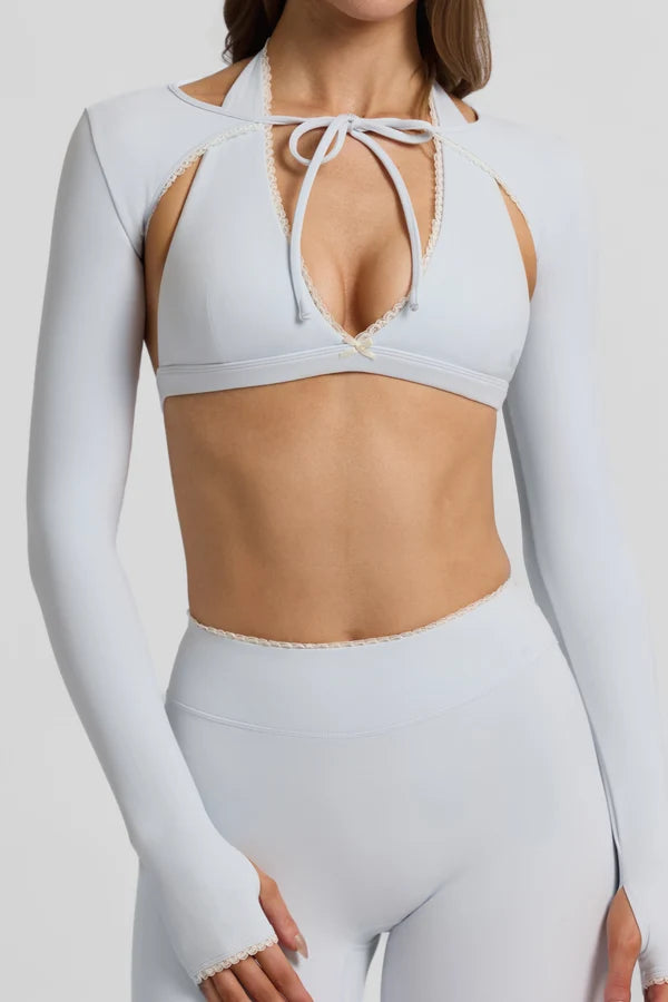 Body Soft Ribbon Shrug