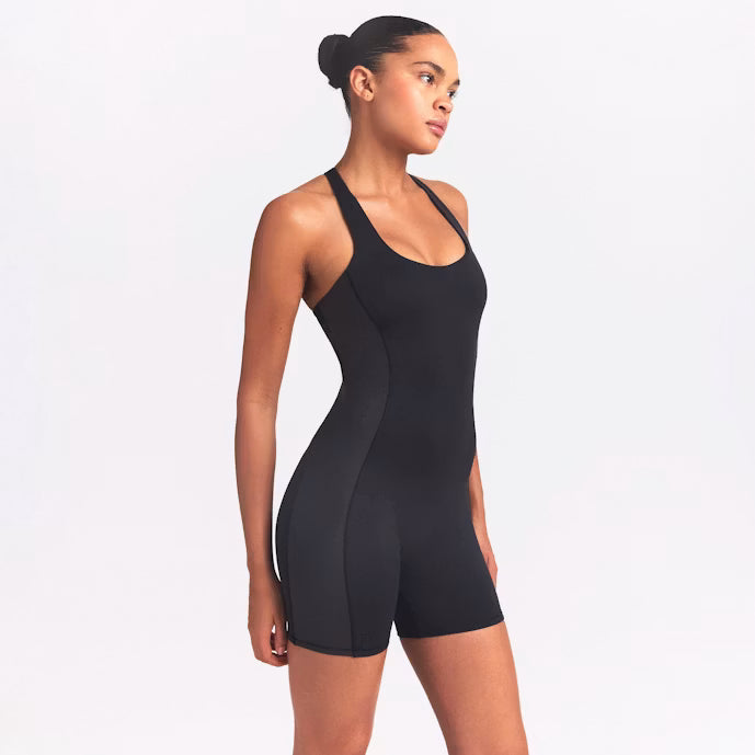 Matte Shine Mix Racerback 5" Onesie