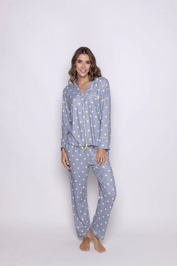 Conjunto Pantalon Bolas Amarillas