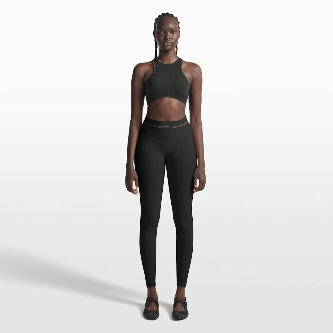 Ribbed Seamless Dip Leggins 26