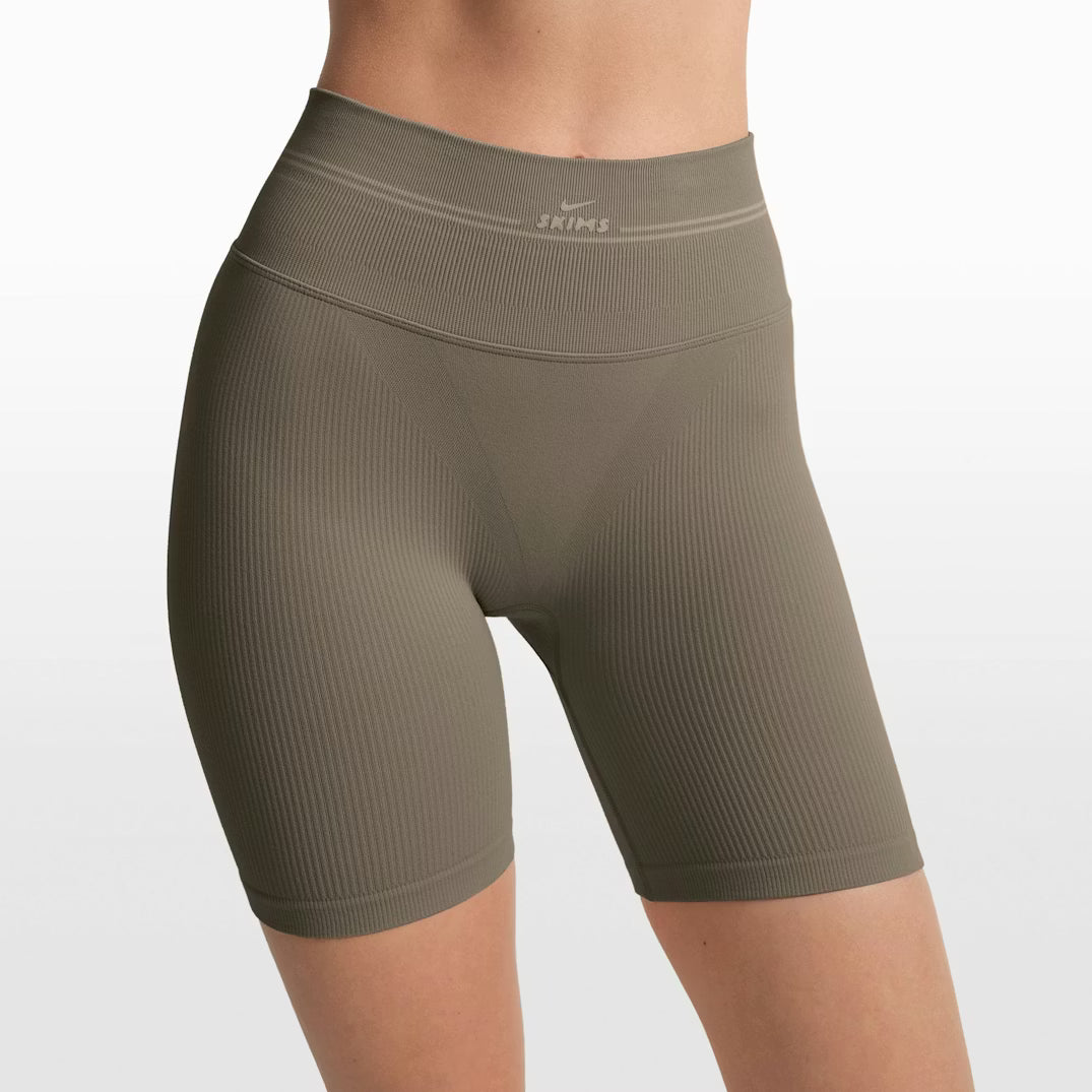 Ribbed Seamless 5" Biker Short