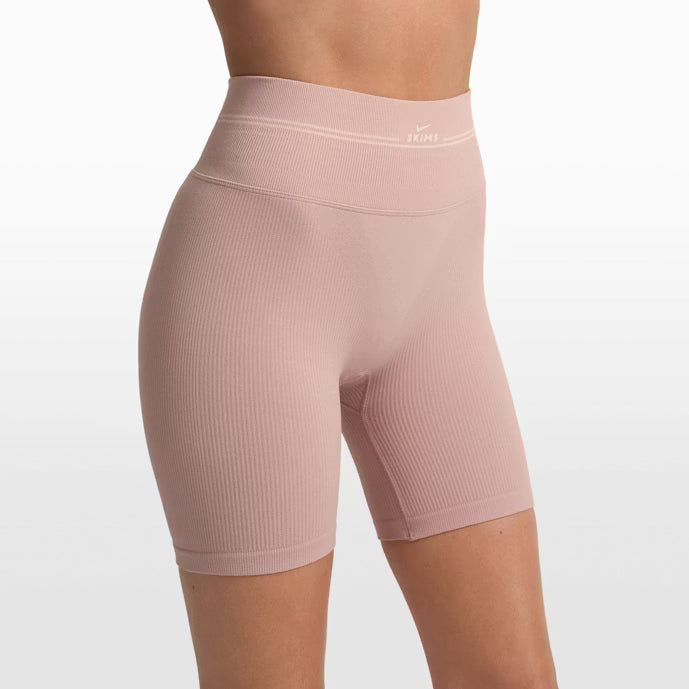 Ribbed Seamless 5" Biker Short