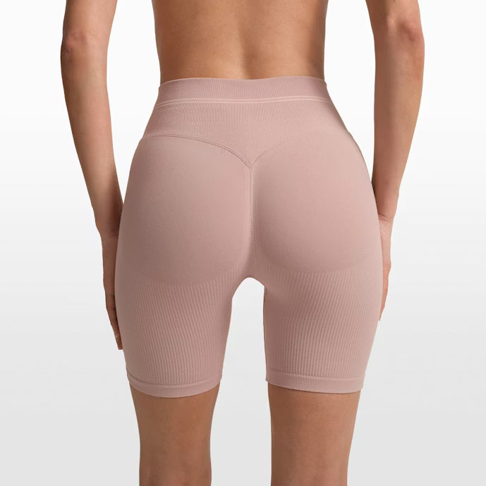 Ribbed Seamless 5" Biker Short
