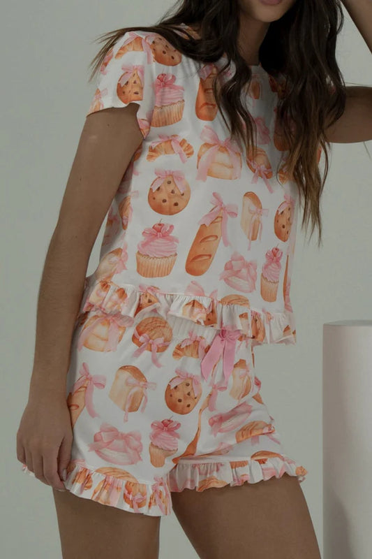 Conjunto Short y Camiseta  Baking Memories