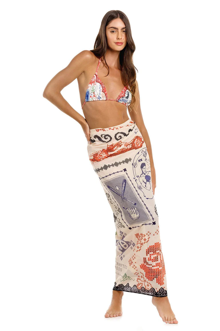 Marine Pareo Cover-up