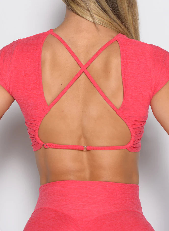 Set Twist Back Tee Form Flex