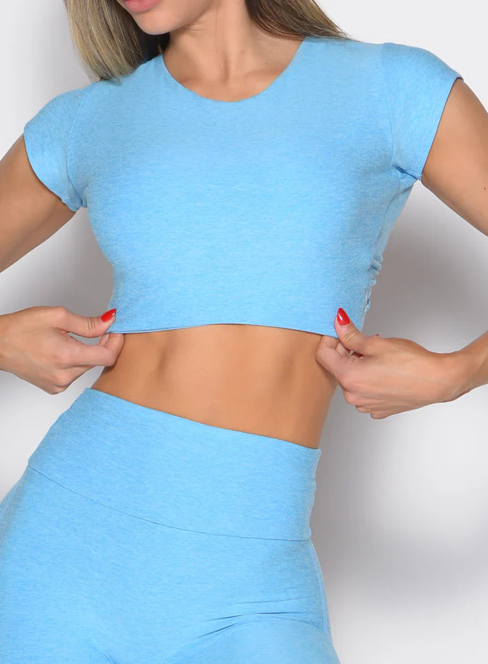 Set Twist Back Tee Form Flex