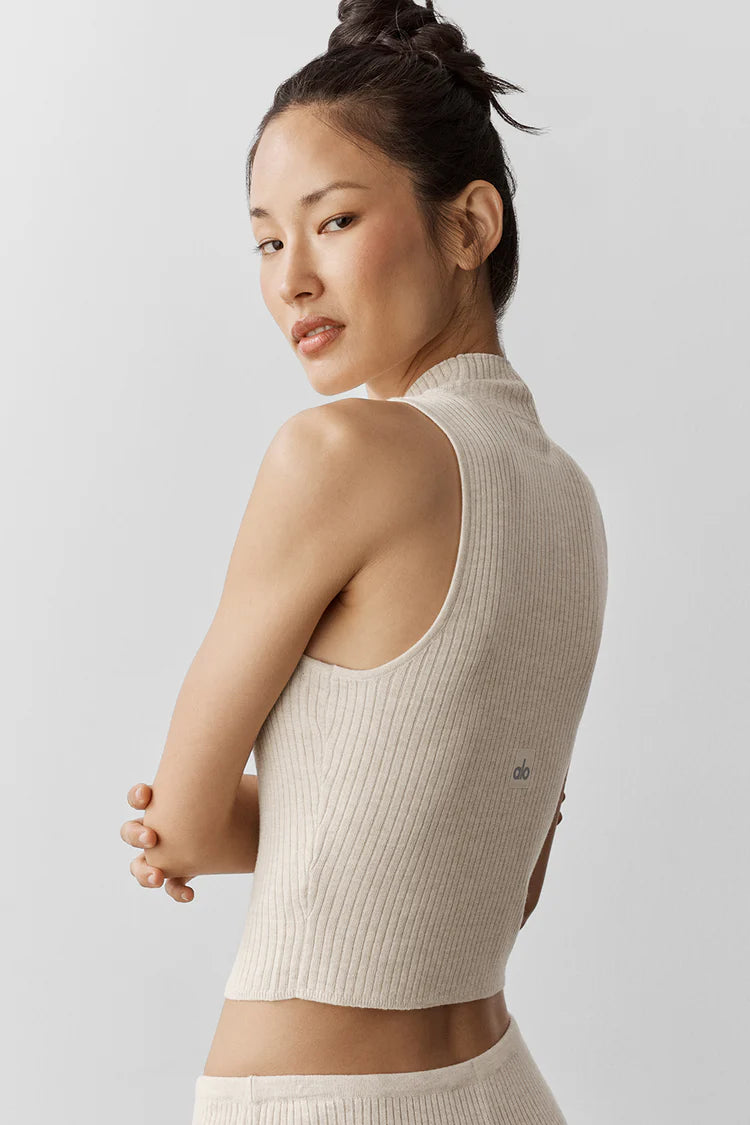 Sweater Knit Unwind Sleeveless Top