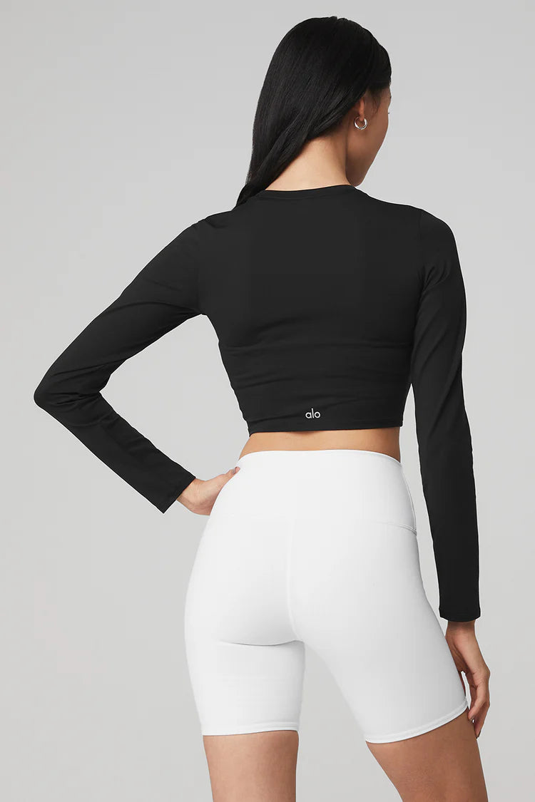 Alosoft Crop Finesse Long Sleeve