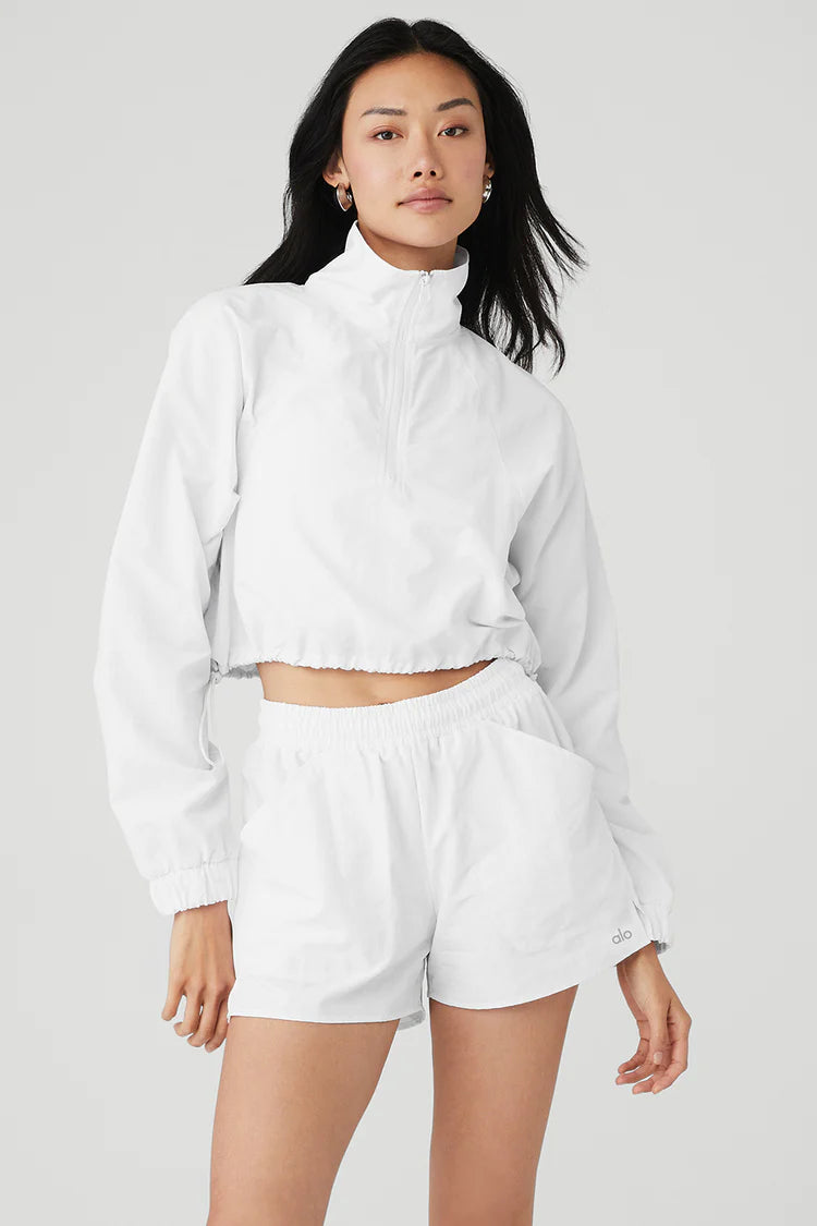 Cropped 1/4 Zip Alumni Pullover