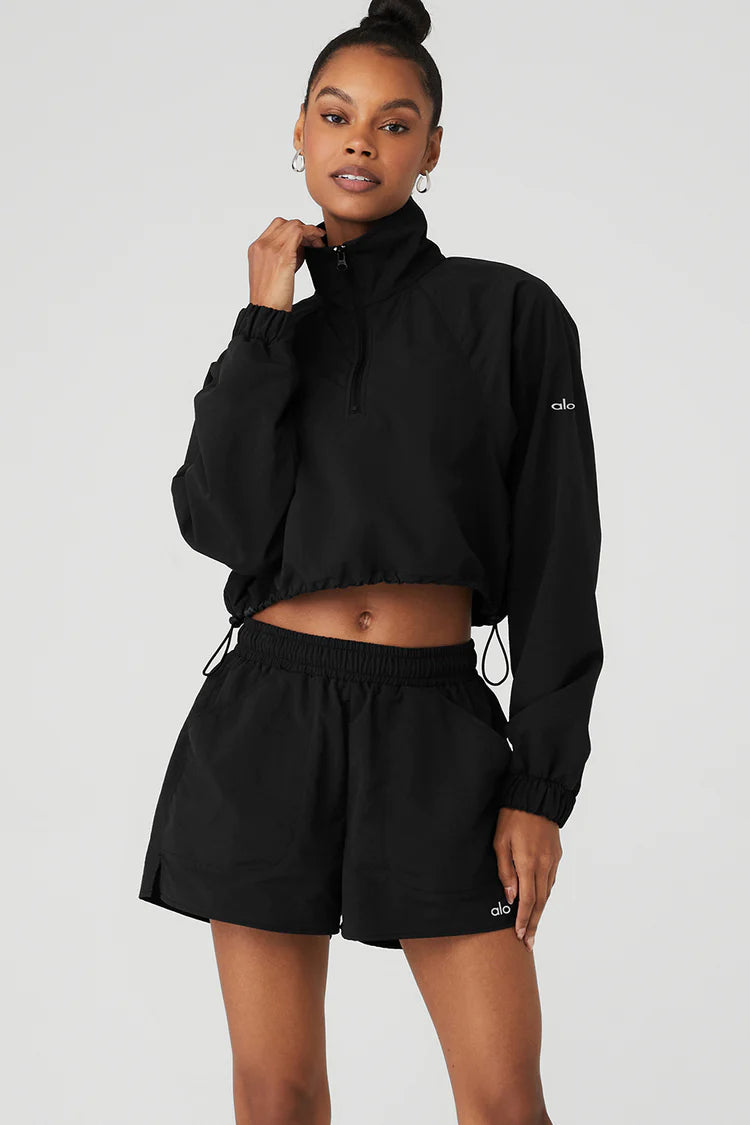 Cropped 1/4 Zip Alumni Pullover