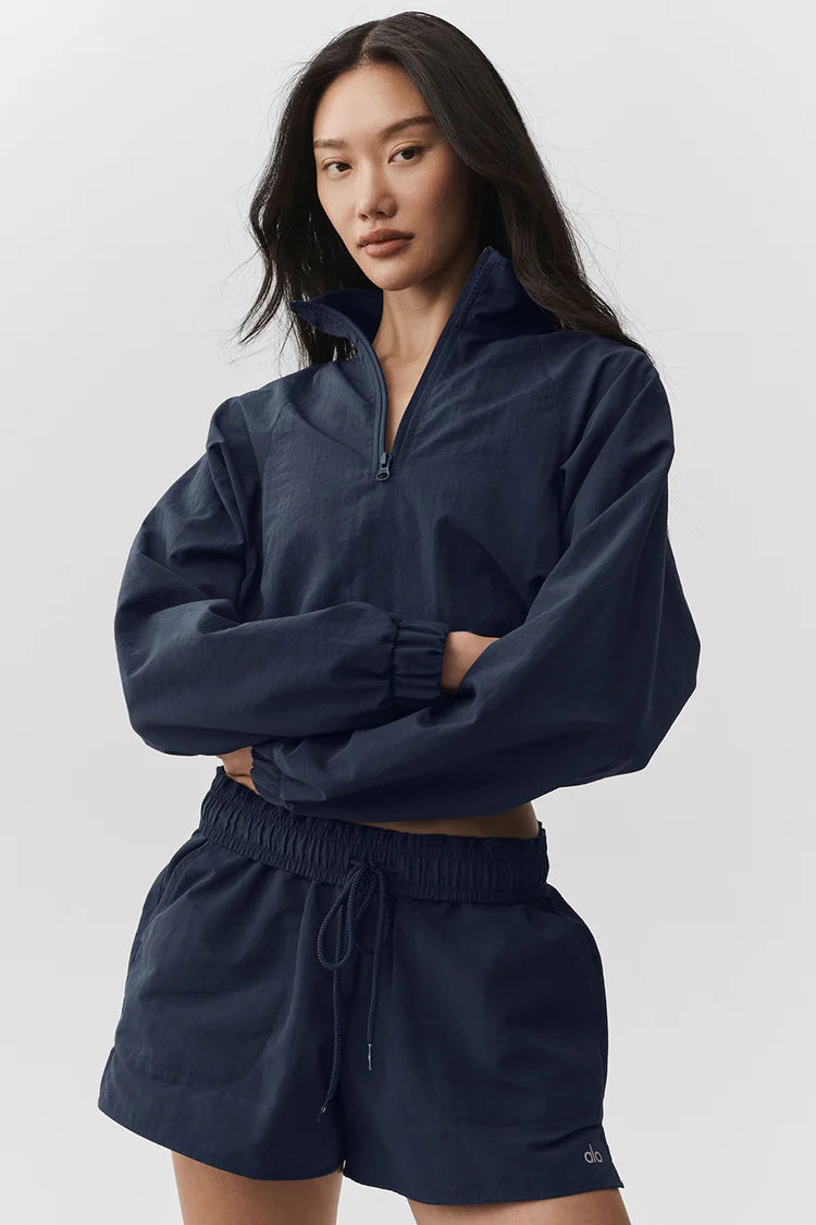 Cropped 1/4 Zip Alumni Pullover