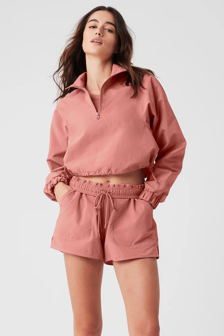 Cropped 1/4 Zip Alumni Pullover