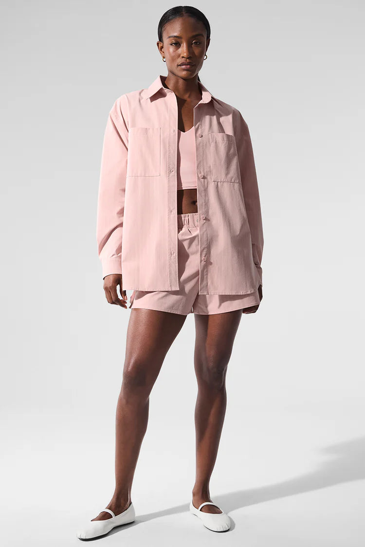 Set Pinstripe Daylight Short