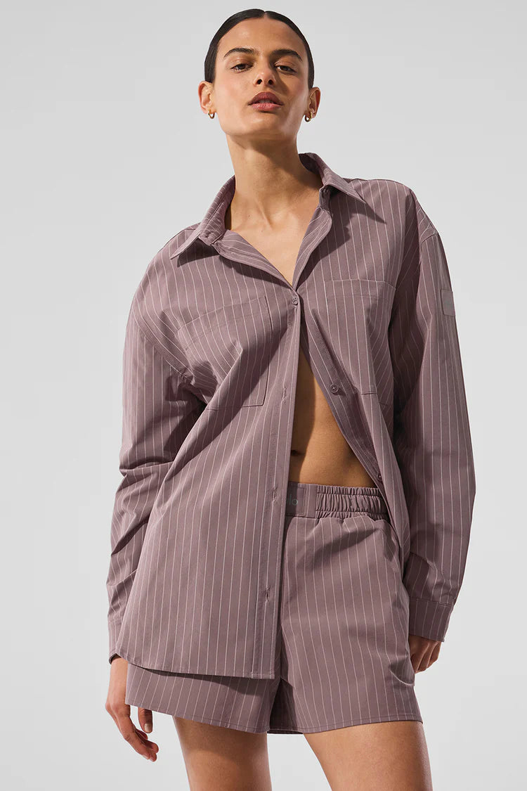 Set Pinstripe Daylight Short