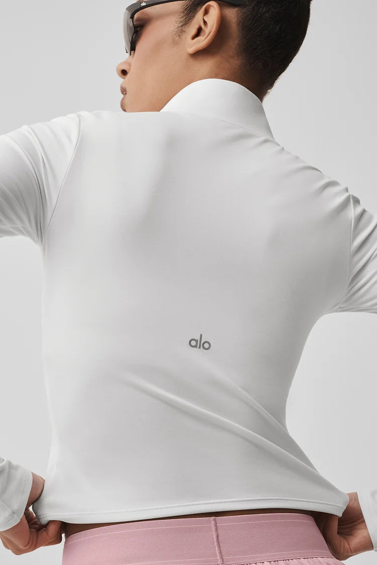 ALO Softsculpt Precision 1/4 Zip Long Sleeve