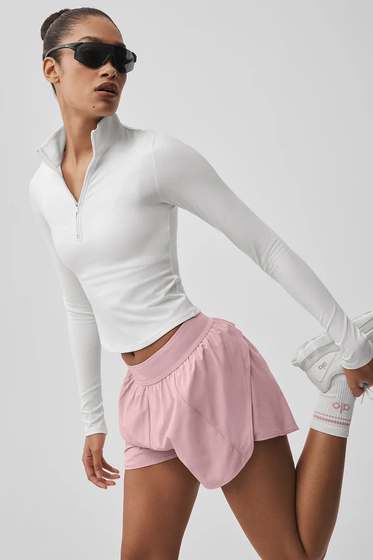 ALO Softsculpt Precision 1/4 Zip Long Sleeve
