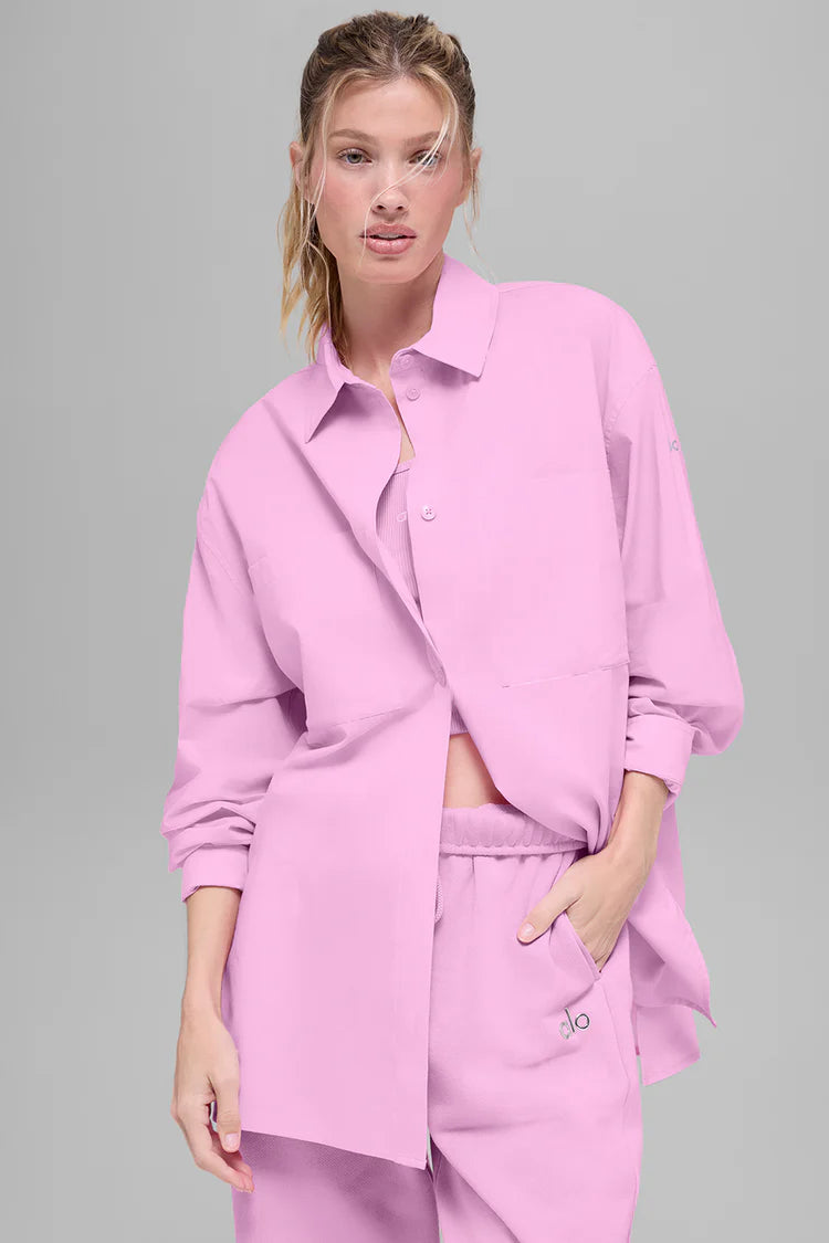 Cotton Real Deal Button Up Long Sleeve