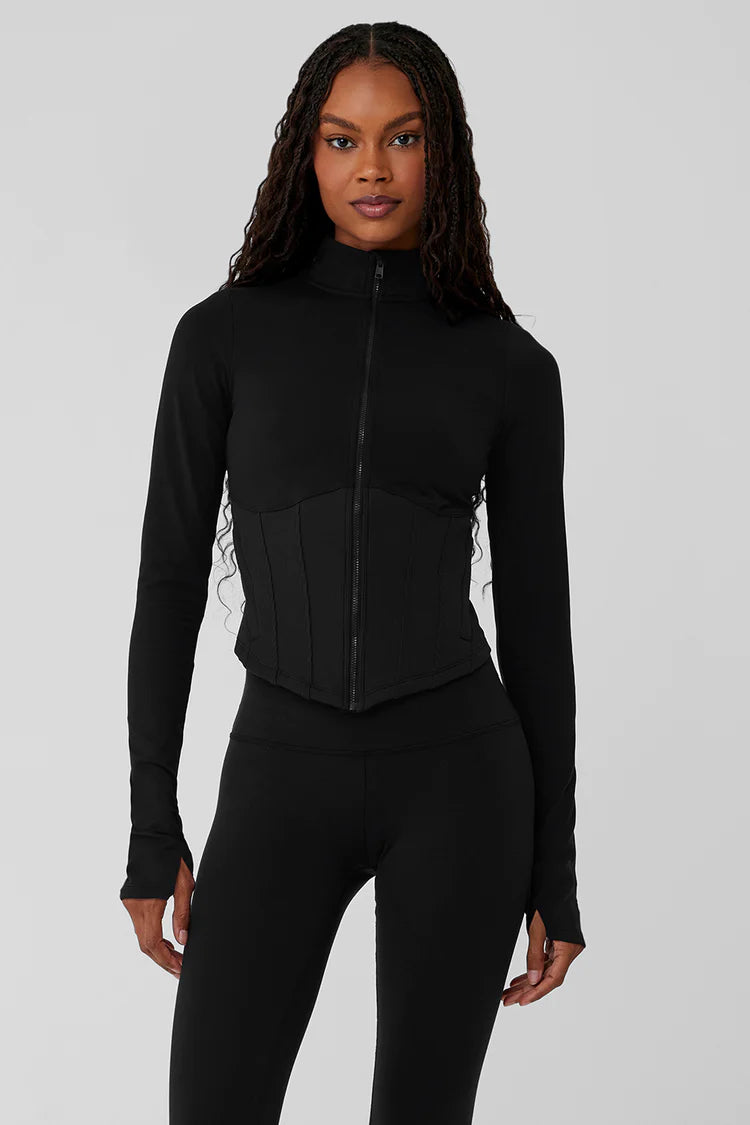 Airbrush Corset Full Zip Jacket