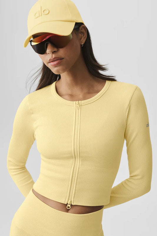 Seamless Ribbed Favorite Jacket