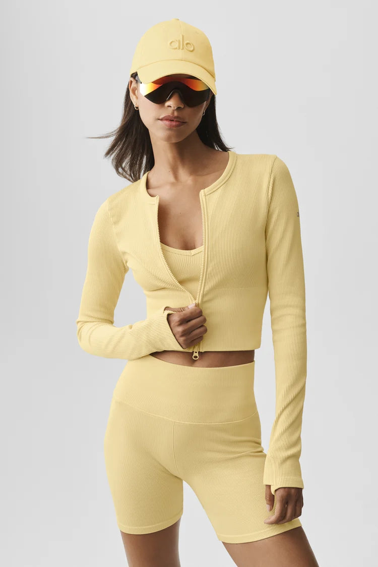 Seamless Ribbed Favorite Jacket