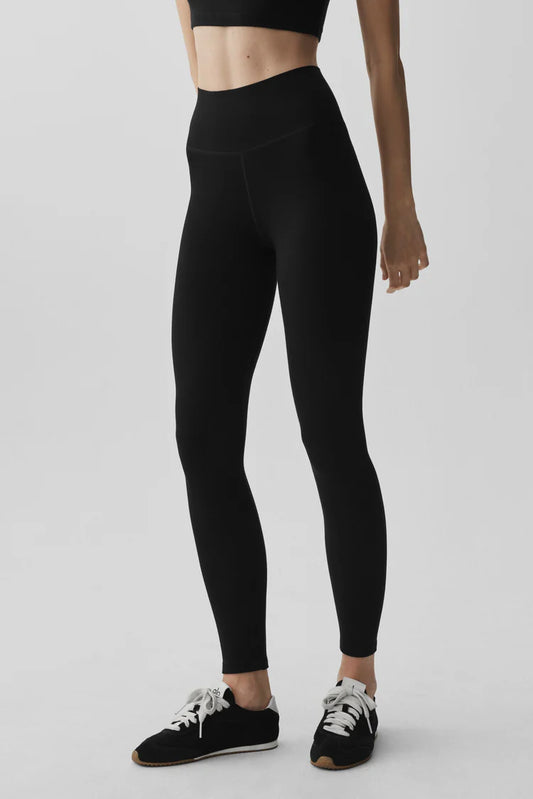 Seamless Modal Ribbed High-Waist 7/8 Legging