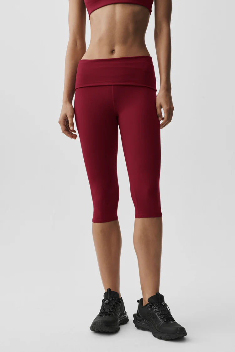 ALO Softsculpt Low-Rise Foldover Capri