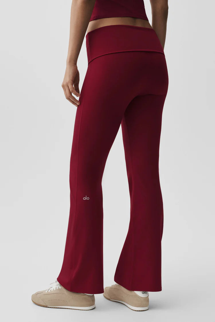 ALO Softsculpt 7/8 Foldover Flare Legging