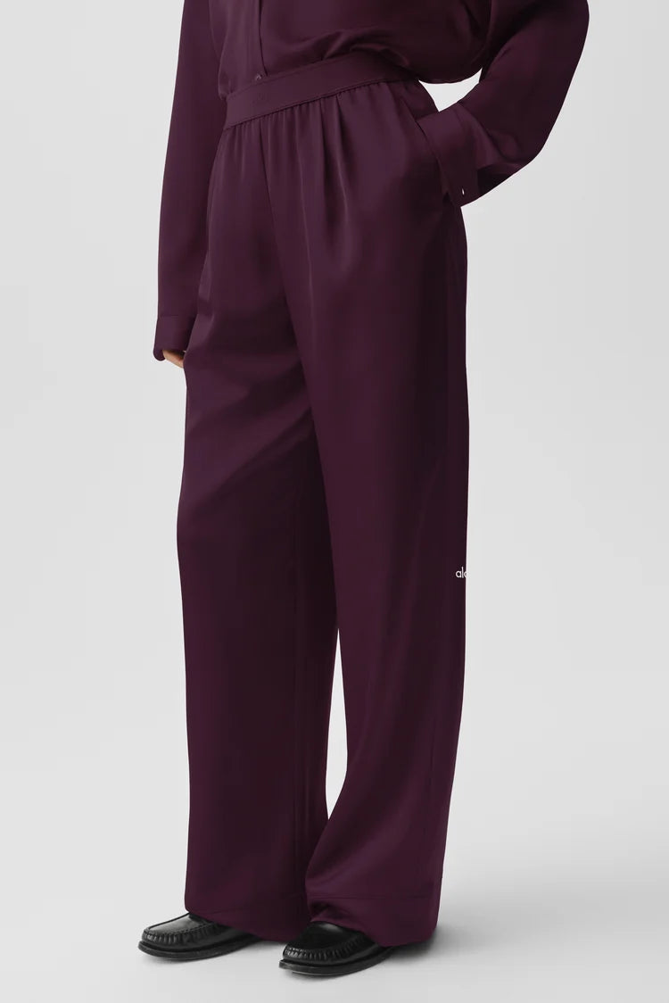 Satin High-Waist Smooth Talker Pant (Regular)