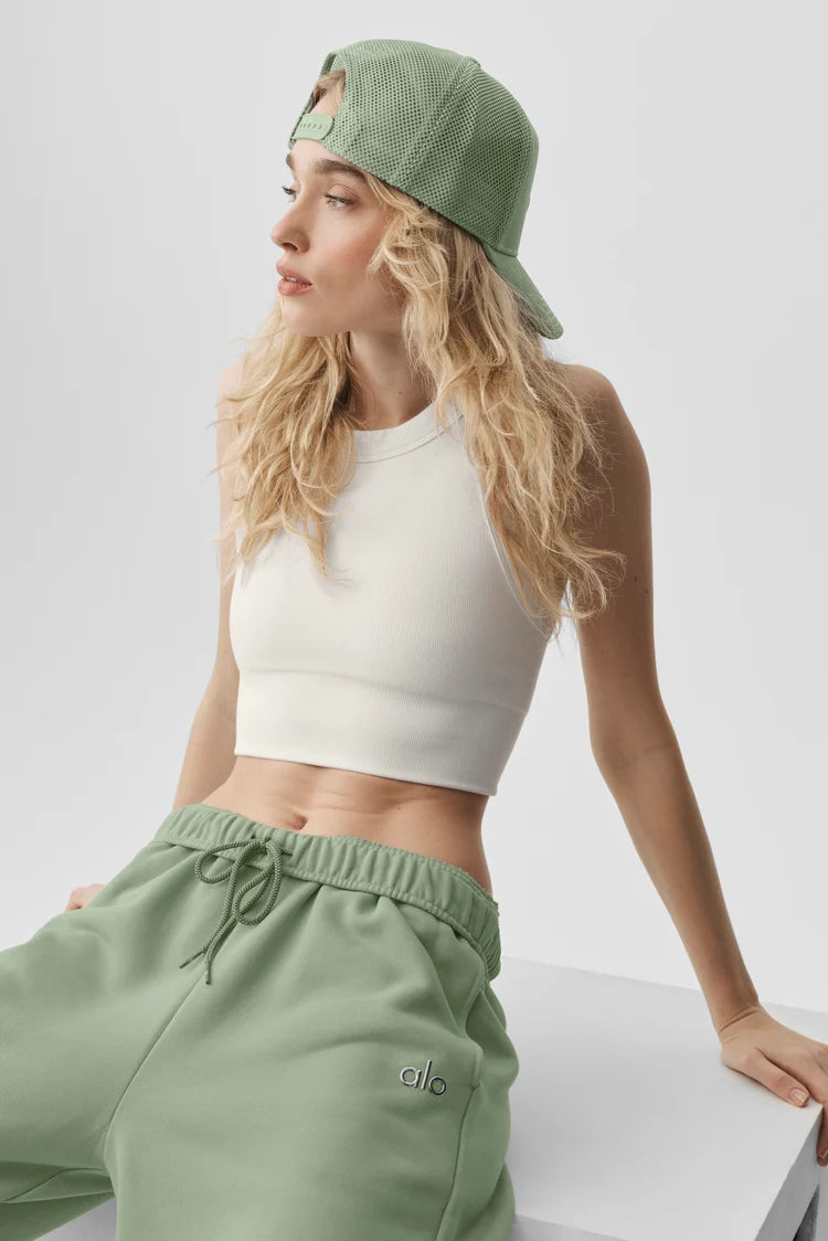 Seamless Modal Ribbed High Neck Delight Bra