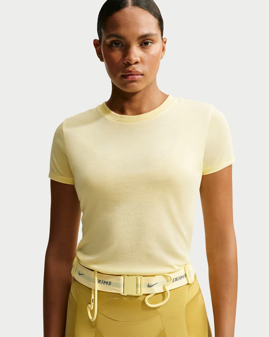 Performance Cotton Blend Short-Sleeve Top