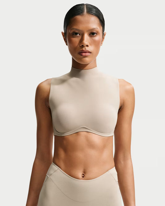 Studio Stretch Mock Neck Sports Bra