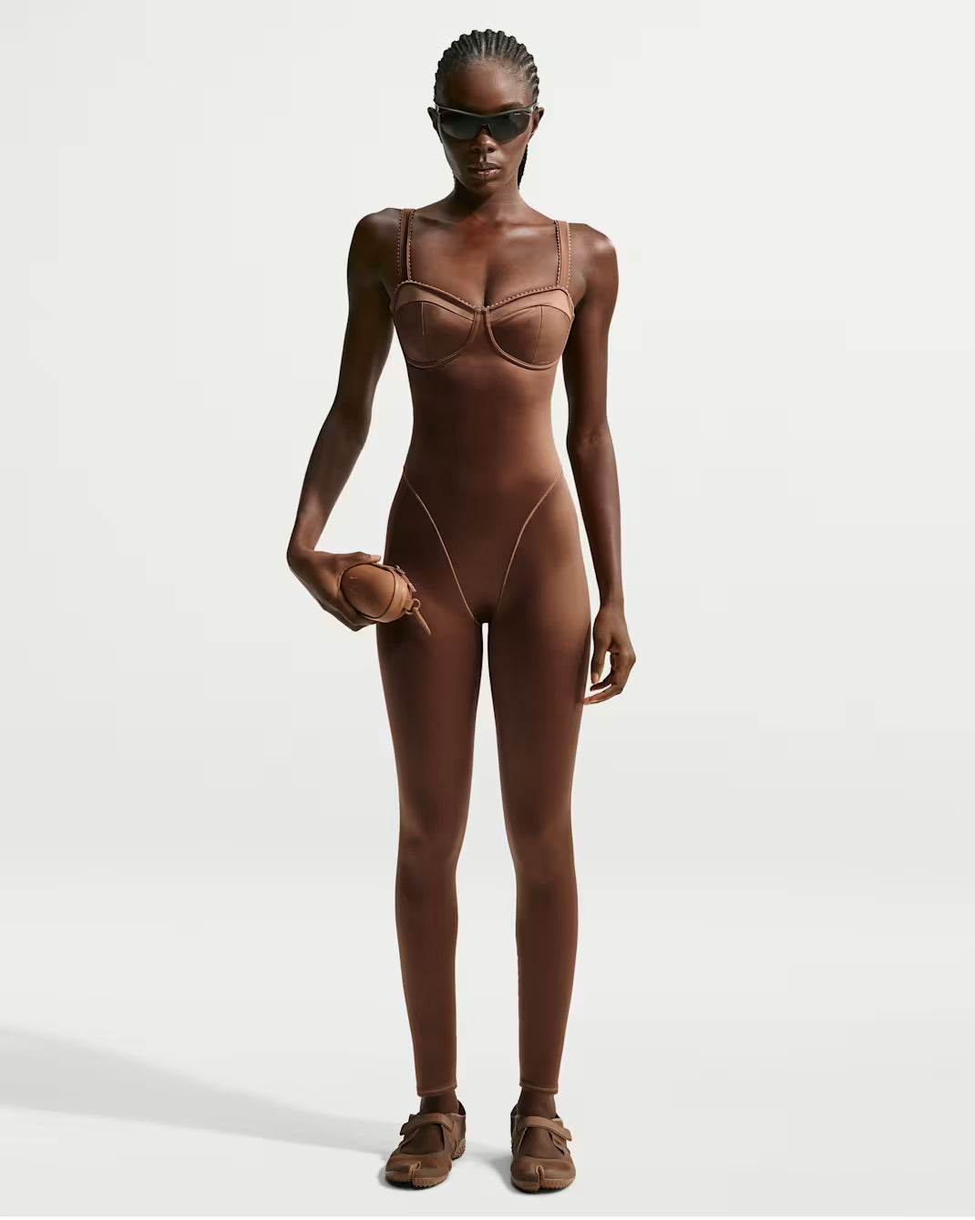 Satin Shine Picot Bodysuit